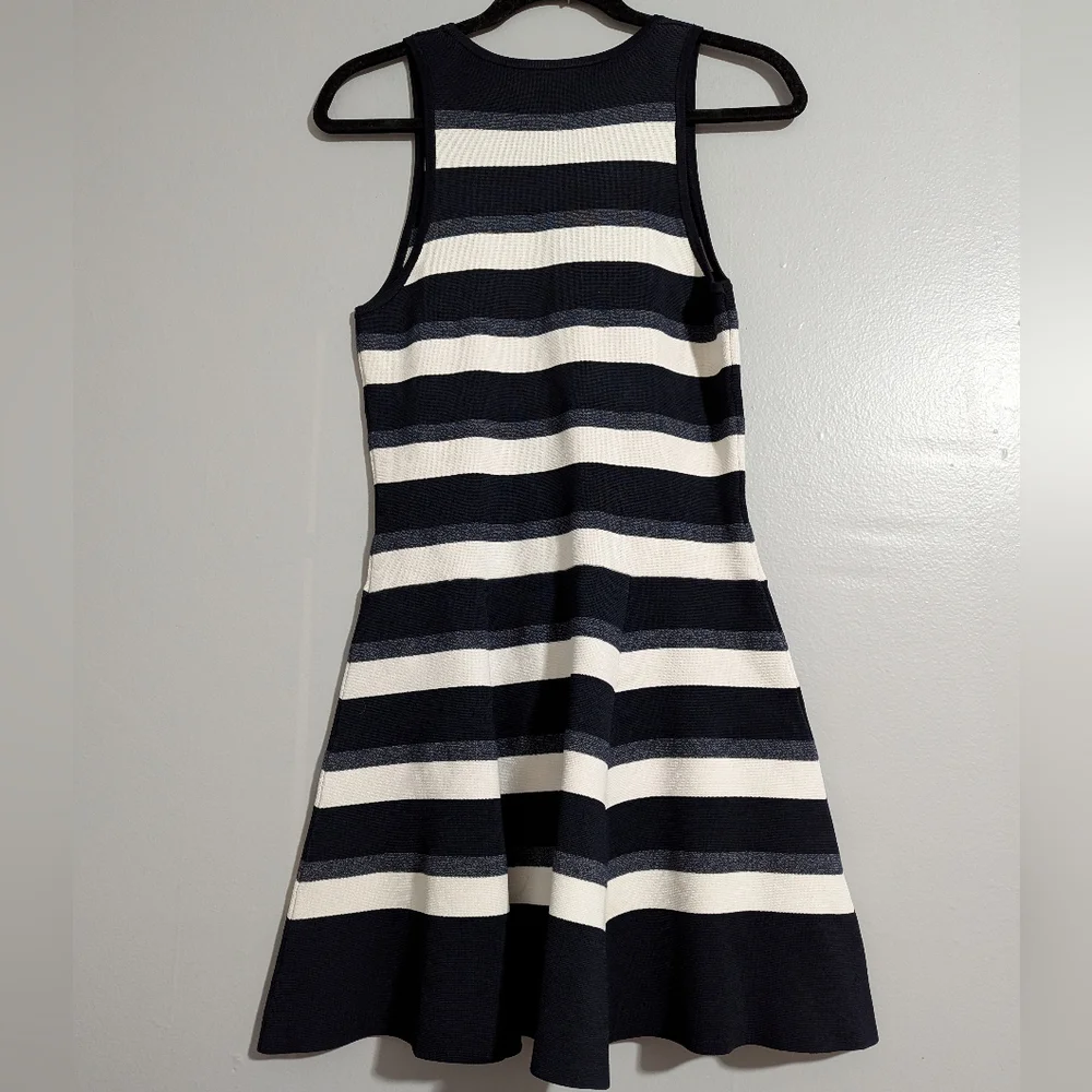 A.L.C. Huntington Striped Dress Navy & White Women's S Sailor Preppy